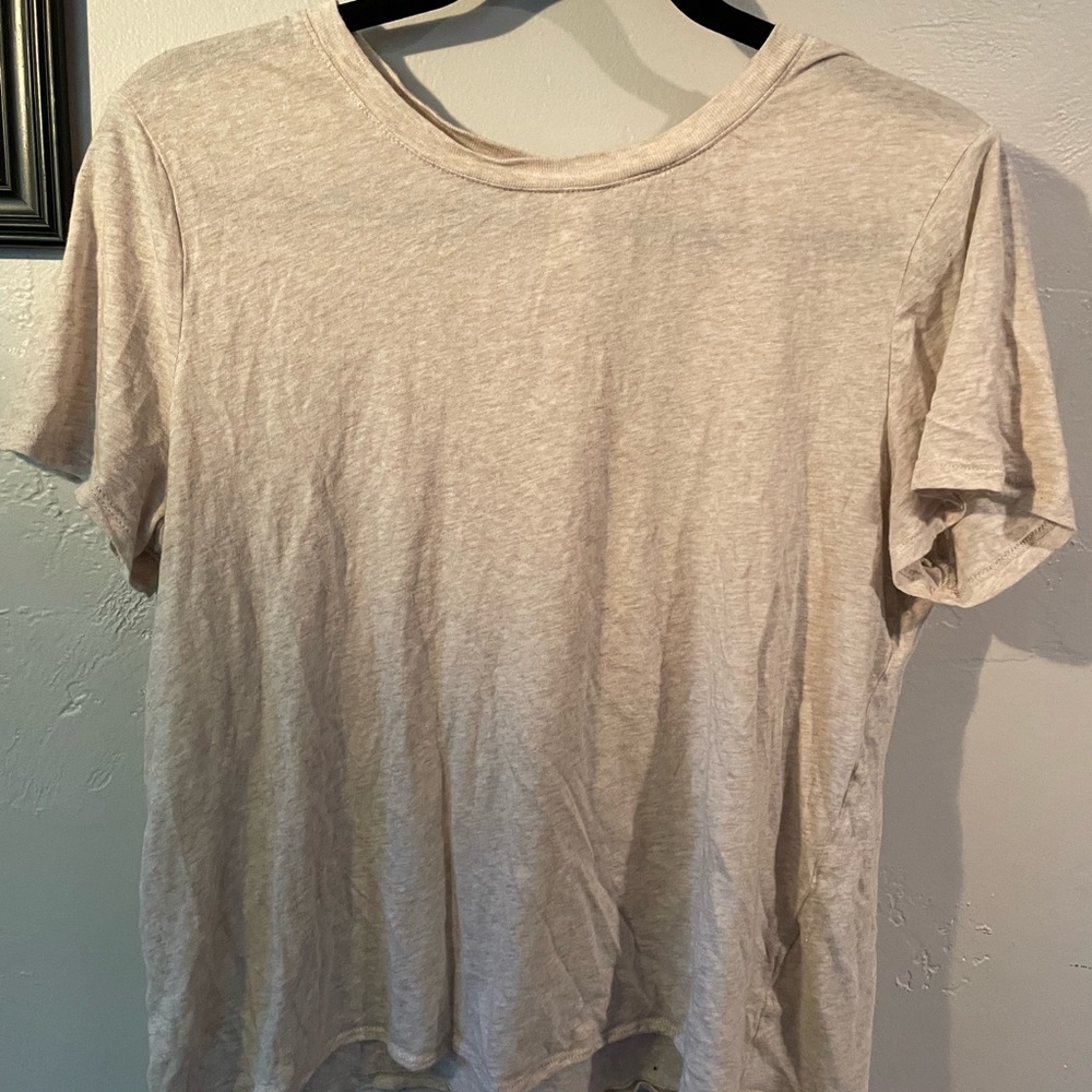Forever 21 tan t-shirt